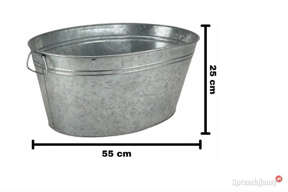 CYNKOWA BALIA WANIENKA tarasowa z Uchwytami 31 l pomorskie Gdańsk
