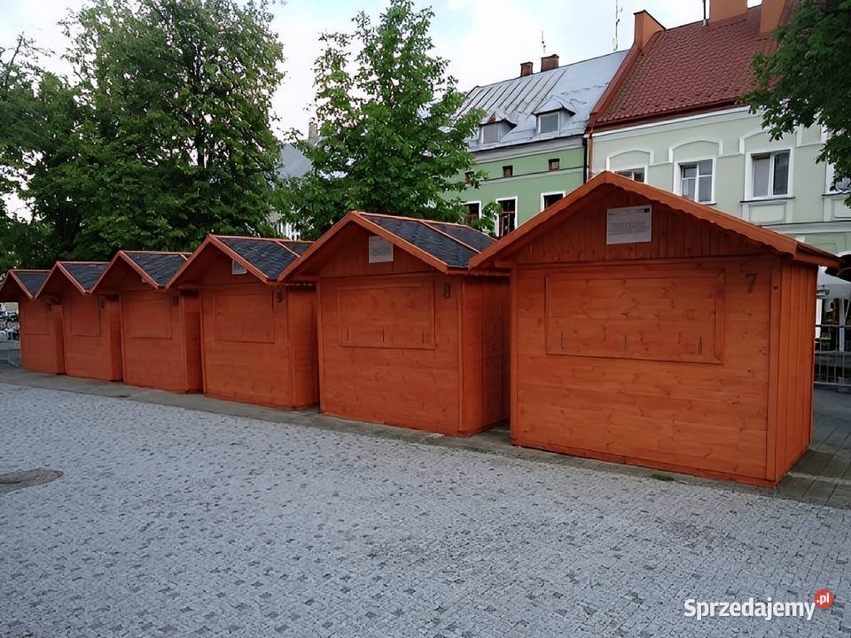 DOMEK HANDLOWY 1 DREWNIANY KIOSK SKLEPIK Parzymiechy