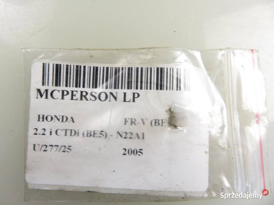 MCPERSON LEWY PRZEDNI HONDA FRV 22 i CTDi