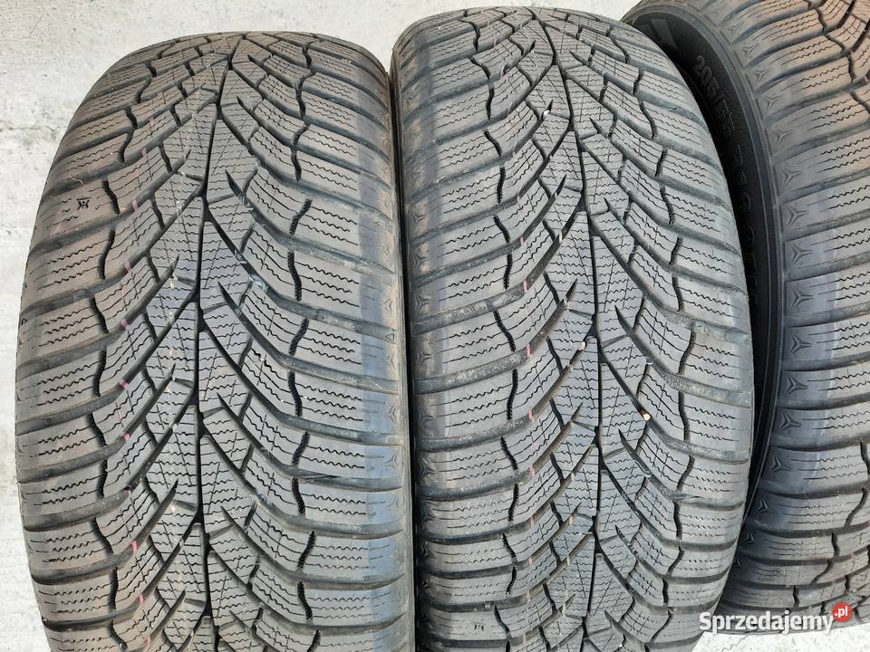 4x OPONY ZIMOWE 20555R16 Kumho Wintercraft WP52 śląskie Szczerbice sprzedam