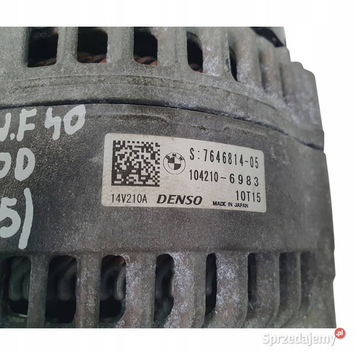 ALTERNATOR BMW F40 20 D denso 7646814 1042106983 Chełm