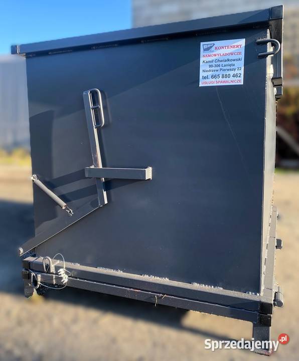 Kontener z otwieranym dnem 15 m3 kontener łódzkie Niedrzew Pierwszy sprzedam
