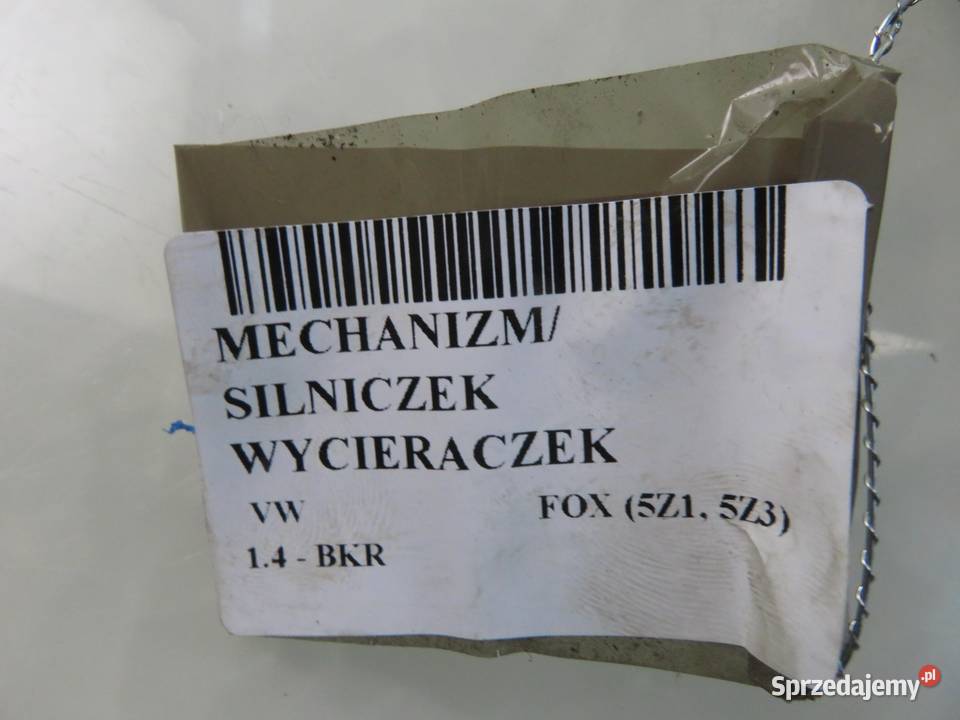 MECHANIZM WYCIERACZEK VW FOX 5Z0955023C małopolskie