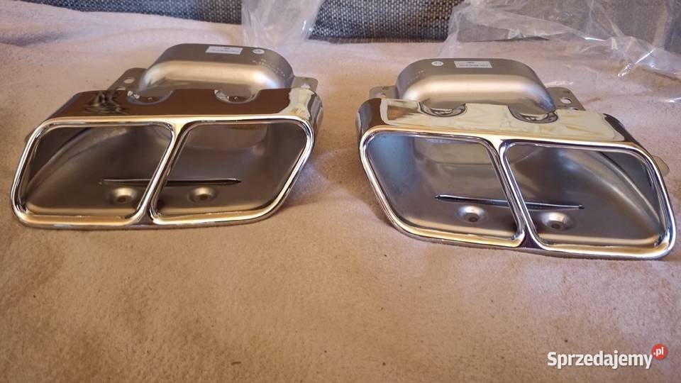 Orginalne końcówki AMG 35 45 Mercedes GLA CLA Głogówek