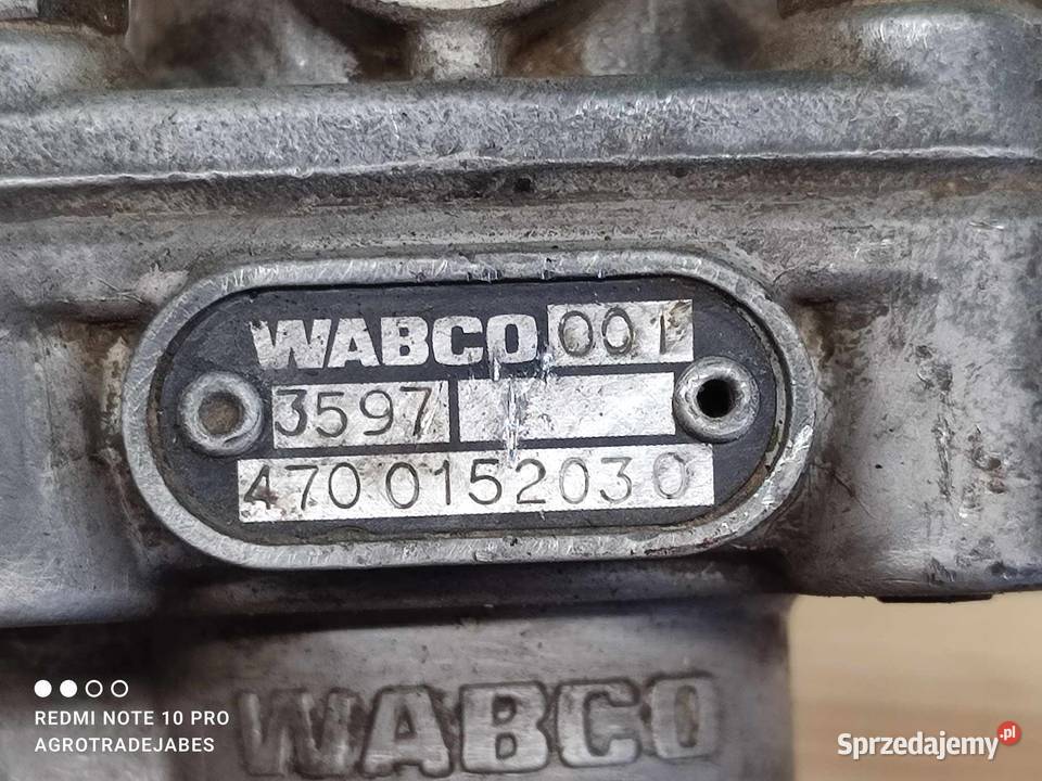 Zawór sterujący przyczepy Fendt WABCO 4700152030 Wilkowo