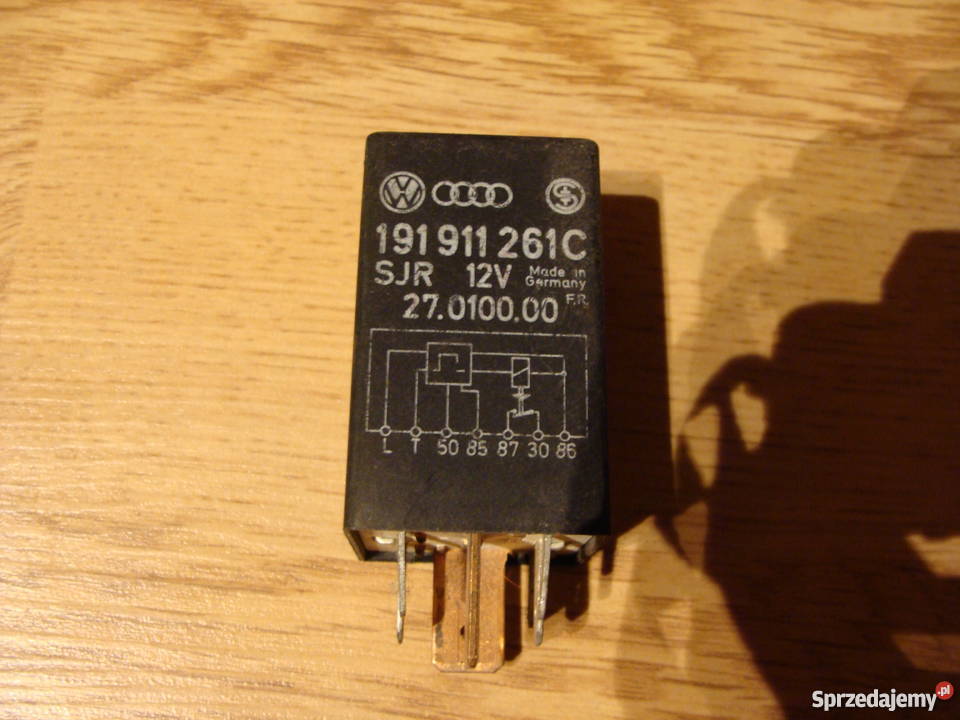 VW Audi przekaźnik 102 191911261C świece żarowe Słupsk