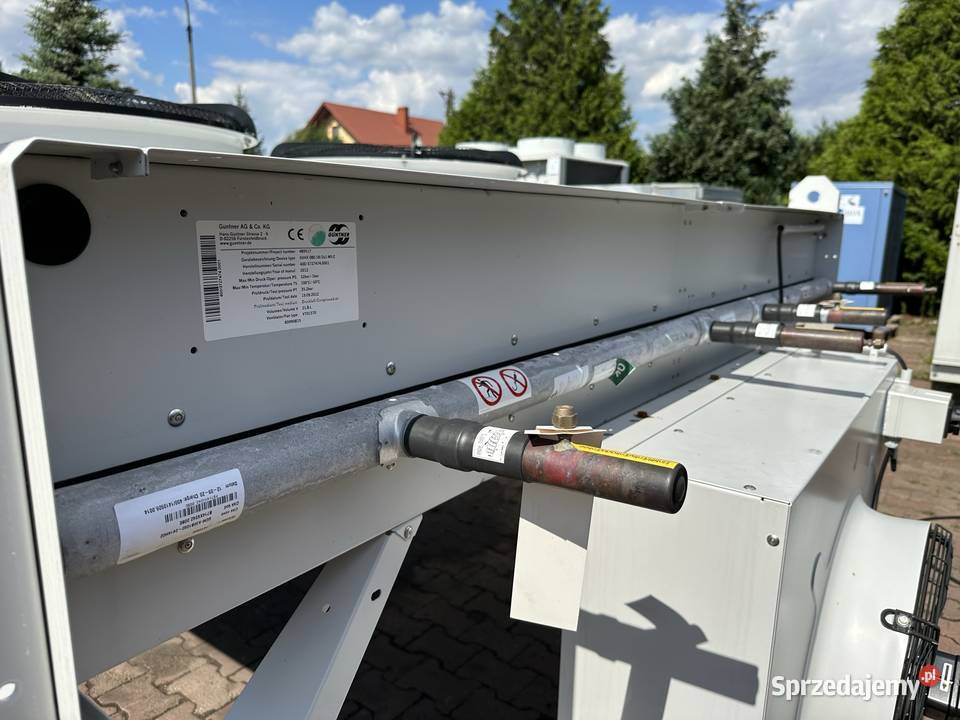 Skraplacz freonowy chłodnica powietrza Guntner Wałsnów
