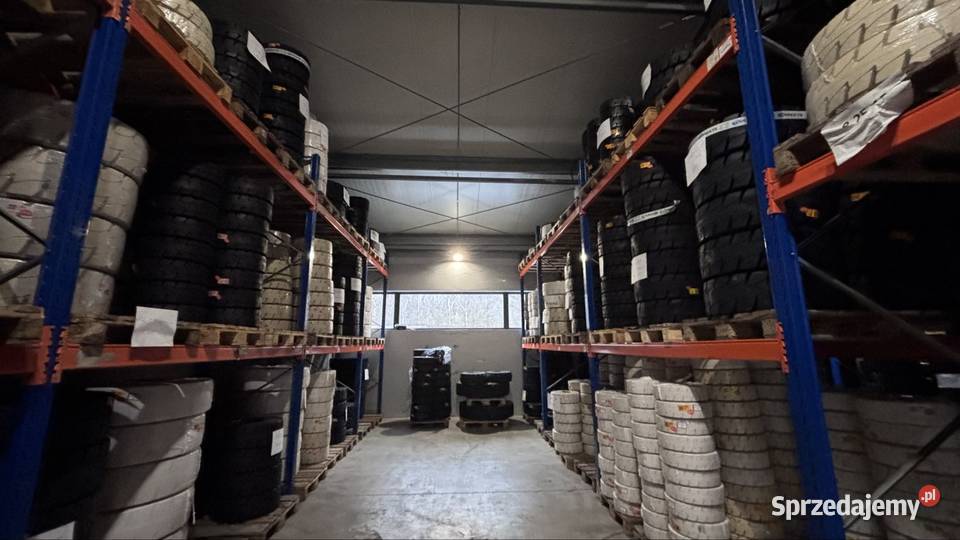 Opony pełne do wózków widłowych felgi wymiana Pozostałe Częstochowa sprzedam
