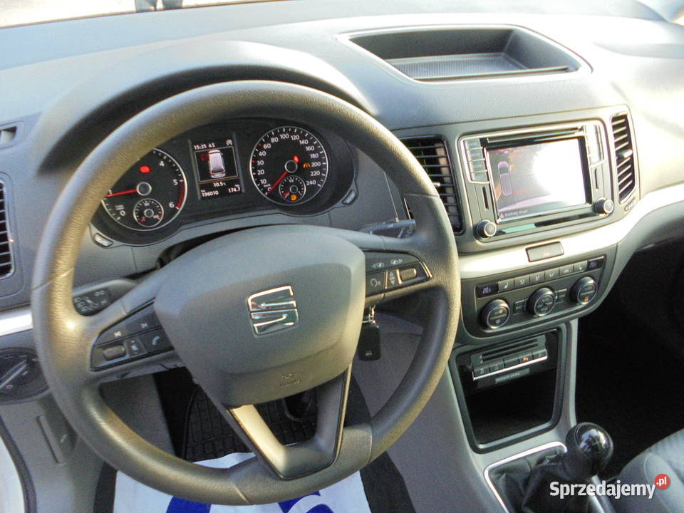 SEAT ALHAMBRA 20 TDI 150 2019r 6biegów kurtyny powietrzne Żnin sprzedam
