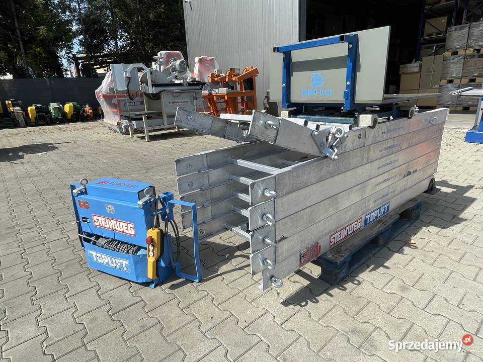 Winda dekarska Steinweg Lift 12m 69 drabina wielkopolskie Ślesin