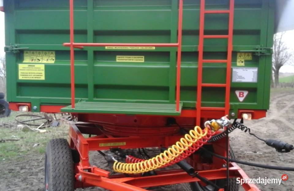 Przyczepa rolnicza Autosan D47 wywrot na 3 Przyczepy rolnicze Żnin