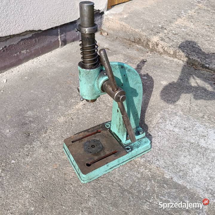 Prasa ręczna garażowa montażowa PRL Szamotuły