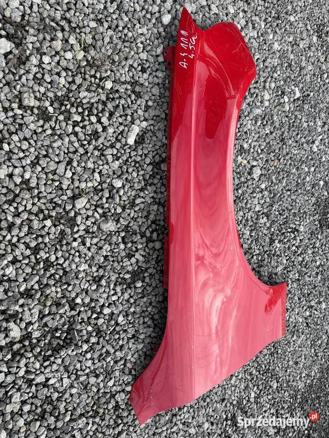 Audi A4 B8 Błotnik prawy przód przedni czerwony Kraków
