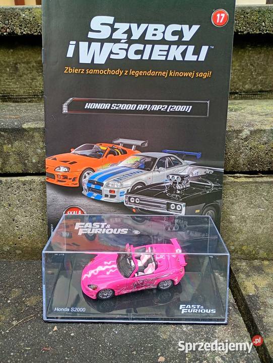 HONDA S2000 Fast furious Suki 143 deagostini mazowieckie Warszawa