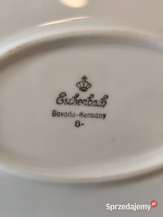 Porcelanowy Półmisek Owalny Eschenbach Bavaria łódzkie Poddębice