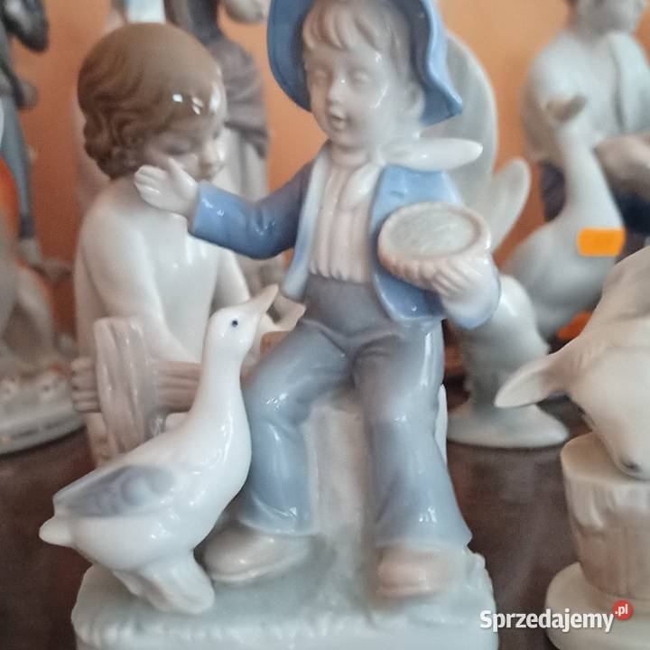 Figurką dziewczynka z gąskami Syg Import Gdańsk