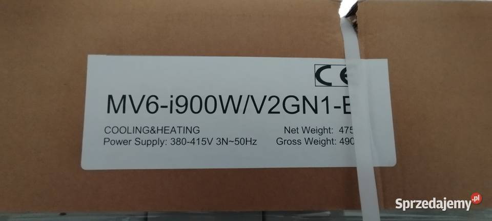 Nowe Agregaty Chłodnicze VRF MDV Midea V6 56 kW Pozostałe łódzkie