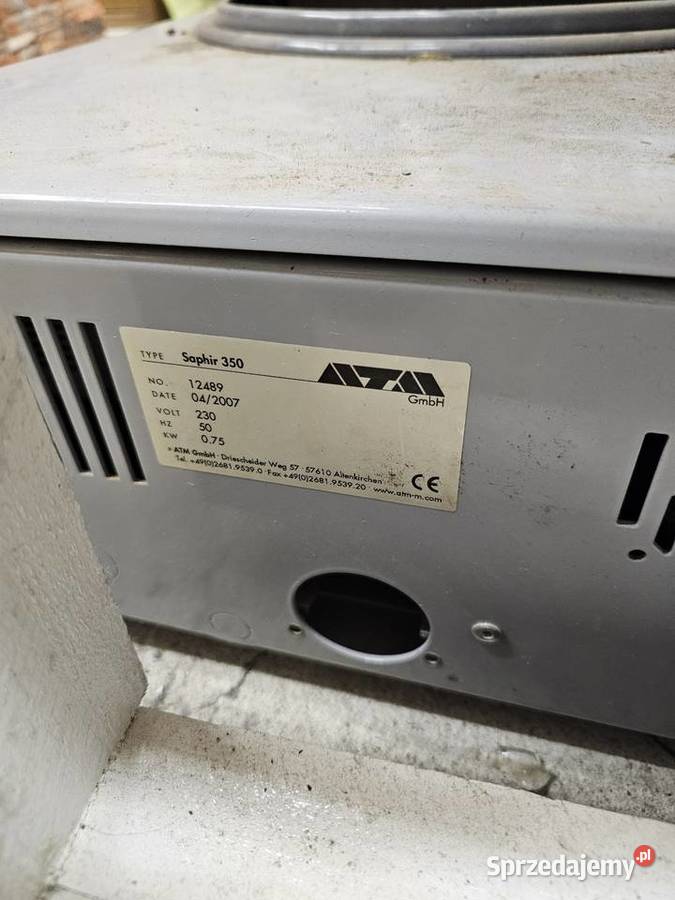 ATM Saphir 350 szlifierka polerska laboratoryjna Oława sprzedam