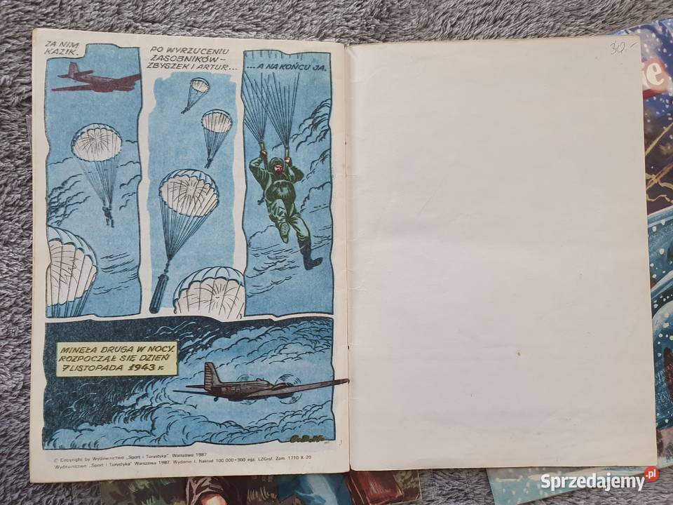 Dziesięciu z Wielkiej Ziemi 3 komiksy wojenne Gdynia