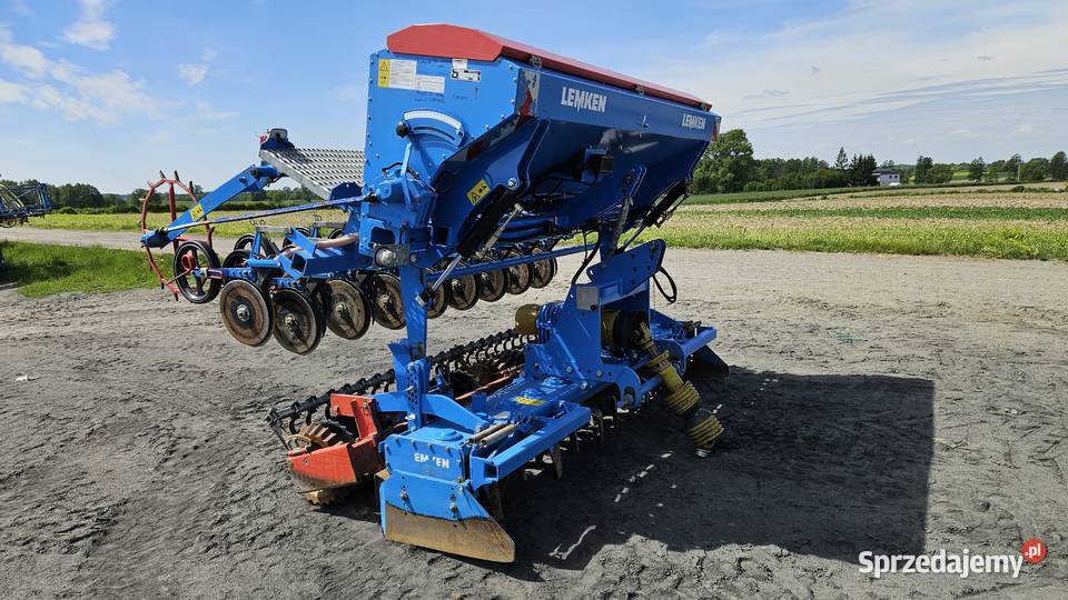Agregat uprawowo siewny lemken talerzowy saphir Lemken Brodnica