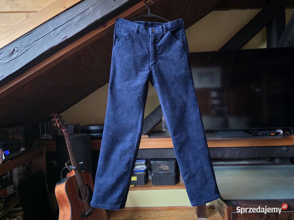 grube ciepłe sztruksy rozmiar 3032 Spodnie małopolskie Kraków