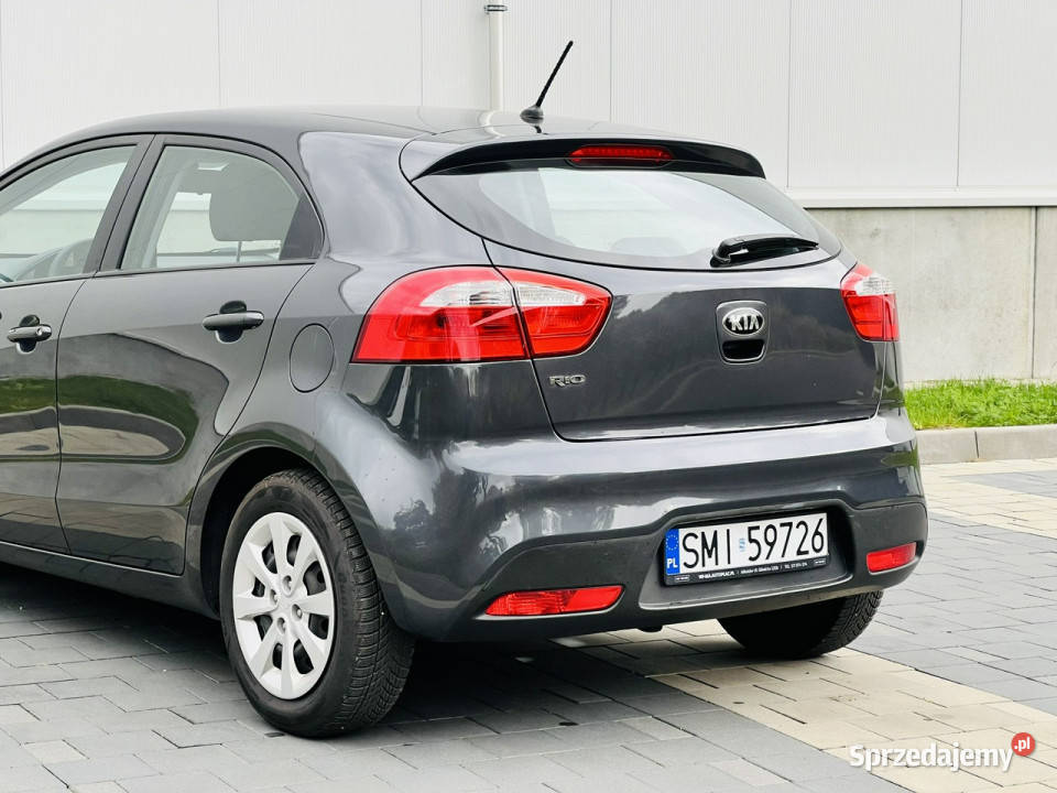 Kia Rio 12 benz 152 Gwarancja III 2011 Zarejestrowany w Polsce