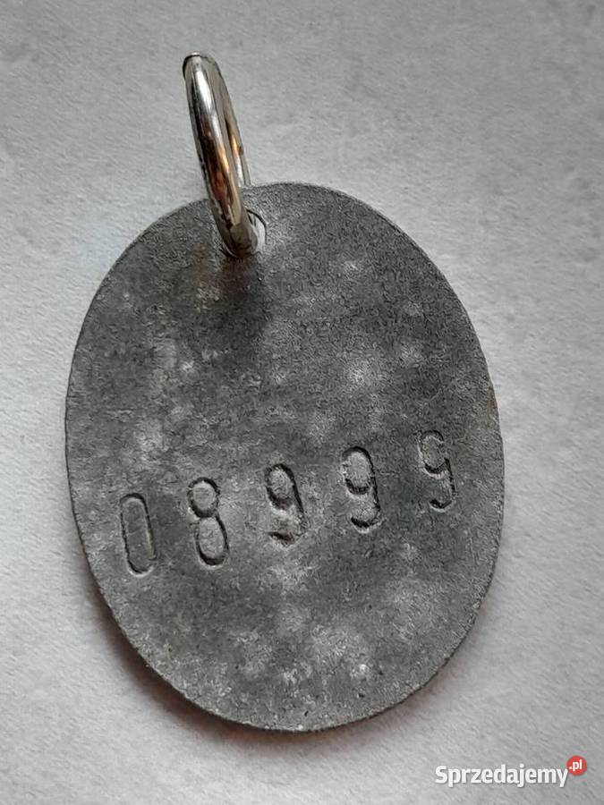 Dwie stare zawieszki psa ze szczepienia Dąbrowa Górnicza sprzedam