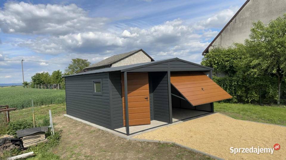 Garaże blaszane Wiaty śmietnikowe Drewnopodobne Częstochowa