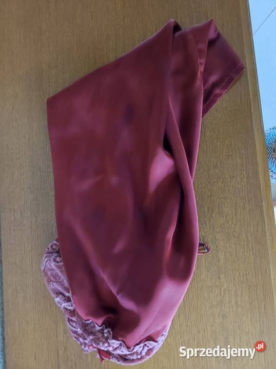 satynowa koronkowa halka koszulka nocna tunika Moda i Styl Kielce sprzedam