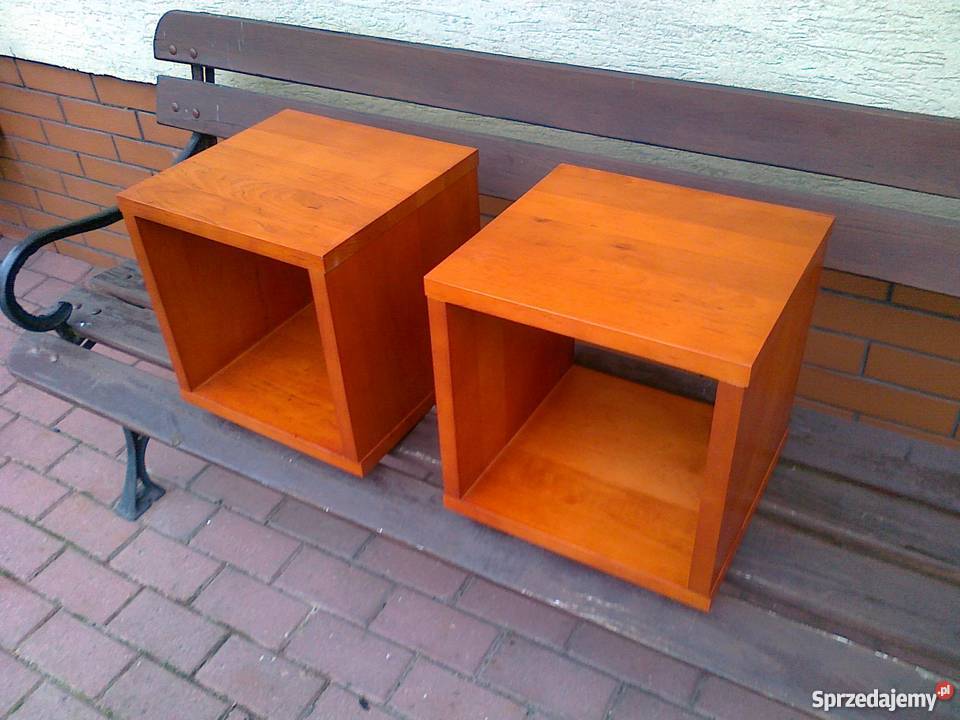 Półki wiszące kwadraty ciemne ciekawe ścienne na mazowieckie Sulbiny