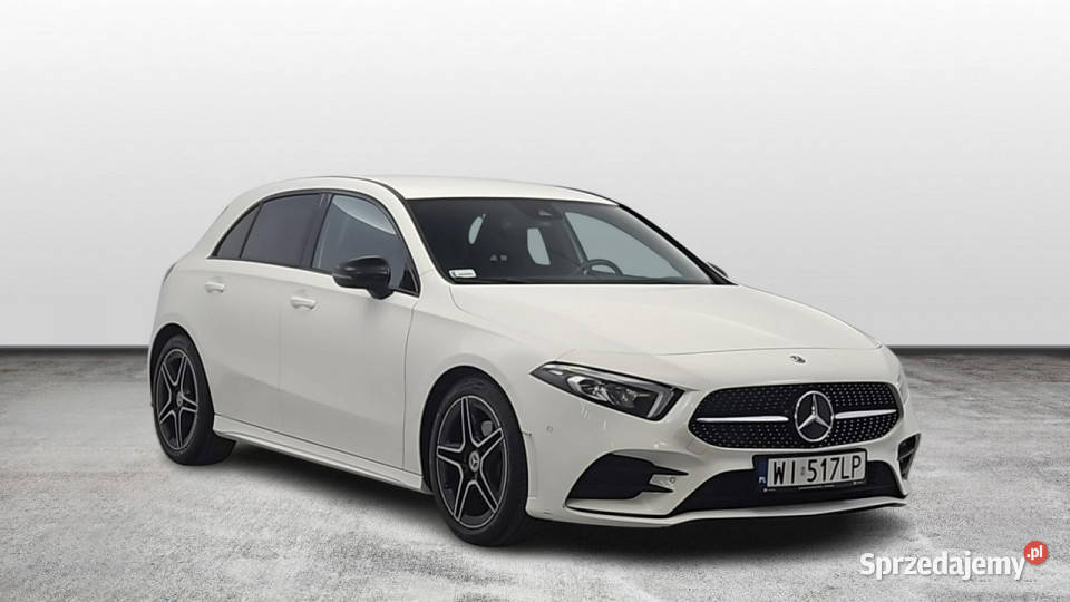 Mercedes A 200 AMG Line 7GDCT Z Polskiego Salonu biały Warszawa