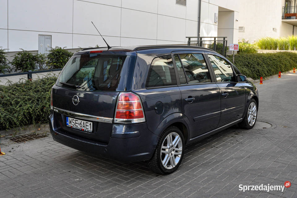 Opel Zafira 19CDTI 7osobowy Bezwypadkowy Rok produkcji 2007 dolnośląskie Wrocław