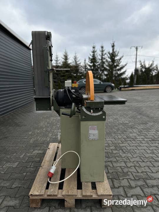 Szlifierka krawędziowa talerzowa 2w1 SAMCO DG60 Łabuńki Pierwsze