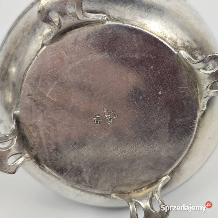 Secesyjny serwis do kawy mlecznik i cukiernica Antyki