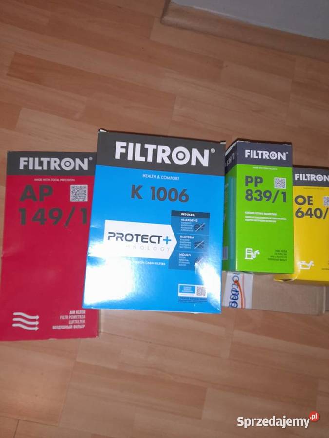 Zestaw filtrów filtron audi a3 8l 19 tdi 90 podkarpackie Rzeszów