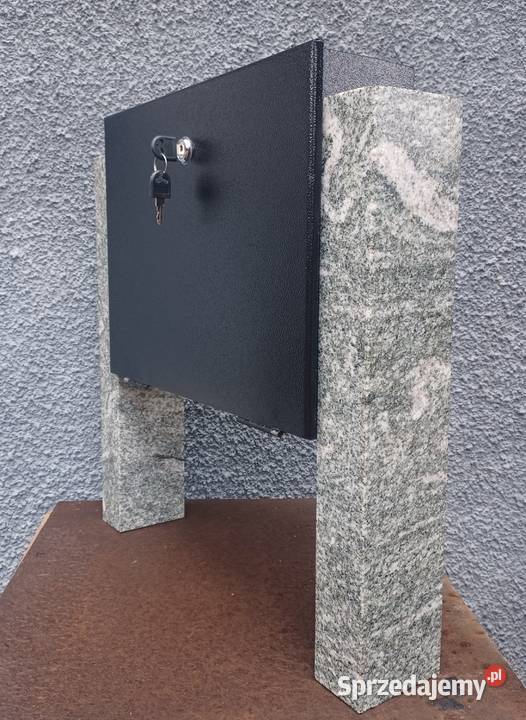 Skrzynka na cmentarz granit pomnik skrzyneczka Ostrów Wielkopolski