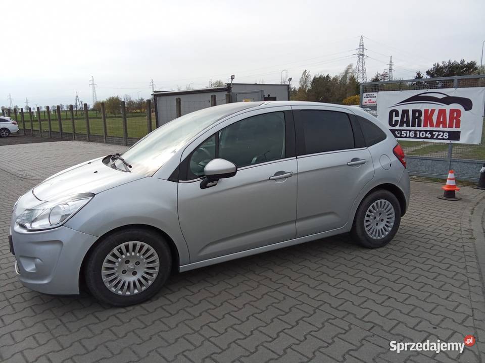 CITROEN C3 II 14 HDI 2010 PANORAMA ALU15 Diesel Rok produkcji 2010 Wągrowiec