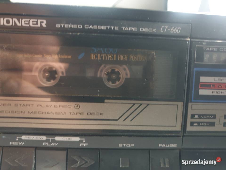 Pioneer deckmagnetofon
