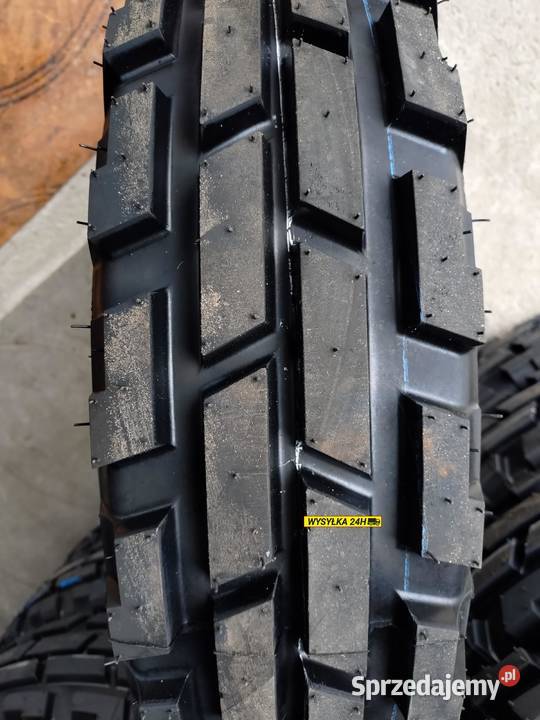 Opony do ciągnika na przód stalowe nie płótniane 16cale Zabrnie