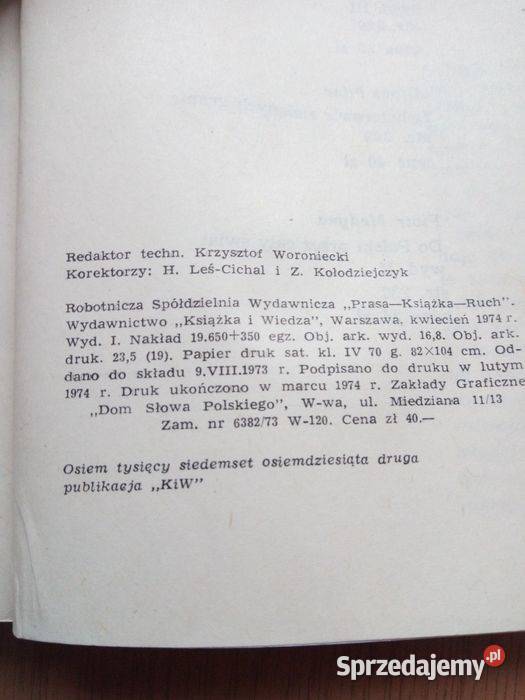 Przemoczone pod plecakiem 18 lat książka 1974r miękka Proza i poezja śląskie Dąbrowa Górnicza