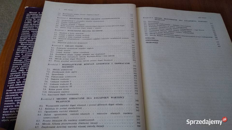 Macierzowa analiza drgań R E D Bishop Gladwell