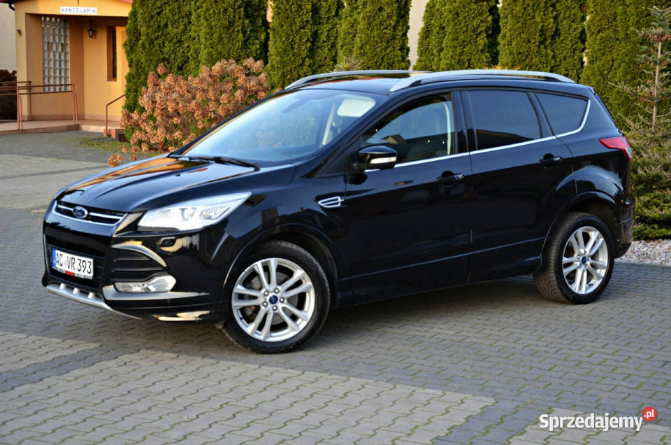 Ford Kuga 20 TDCI 163 LED Kamera Skóra II 2012 czujnik deszczu Ostrów Mazowiecka sprzedam