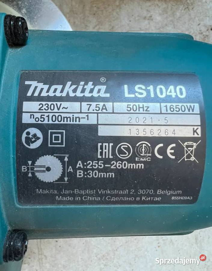 Makita LS1040 piła tarczowa Piły tarczowe mazowieckie Warszawa