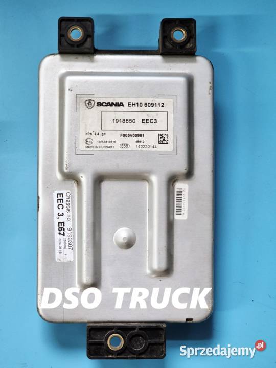 EH10 609112 9190307 2300007 Sterownik Adblue Układ elektryczny, zapłon Zawichost