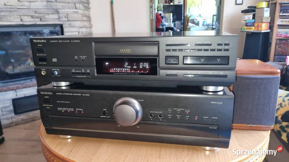 Wzmacniacz Technics SUA900 tuner STG650 RDS CD Warta sprzedam
