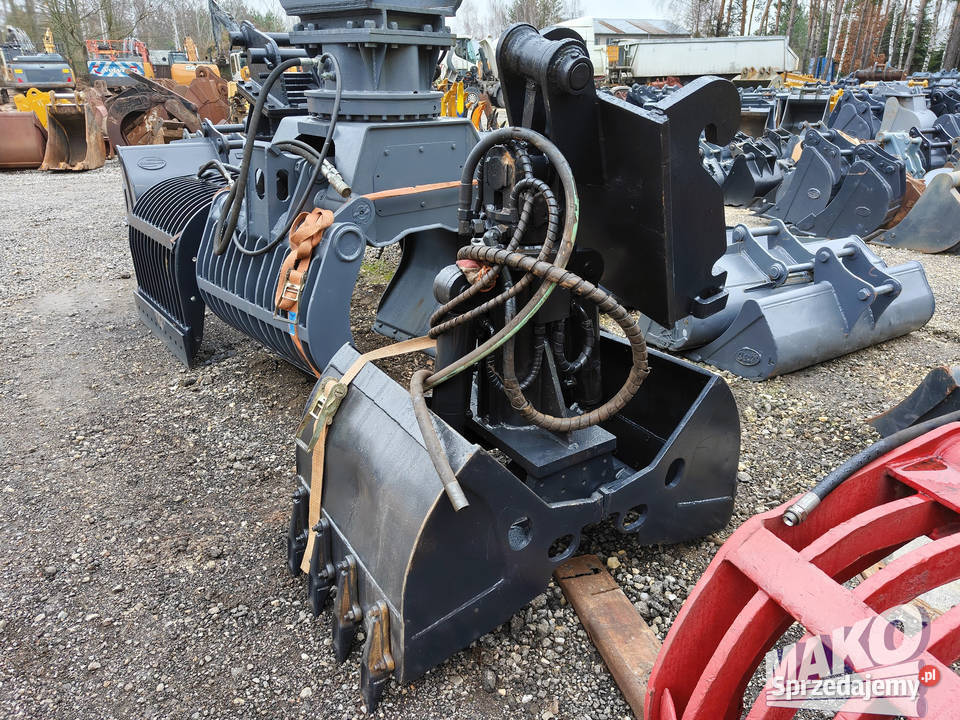 Czerpak hydrauliczny łyżka chwytak rotator świętokrzyskie Ostrowiec Świętokrzyski