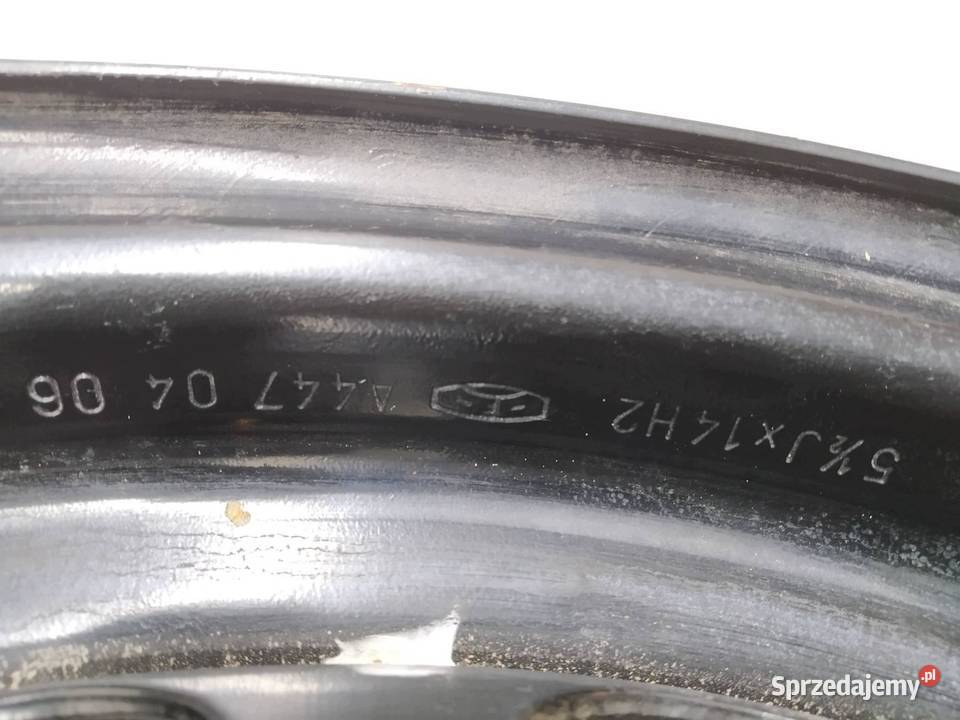 FELGA STALOWA R14 4X98 ET35 OS57MM 55JX14H2
