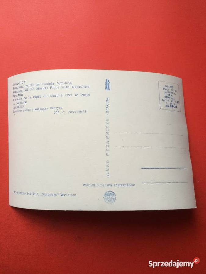 2420 Widokówka Świdnica zachodniopomorskie Szczecin