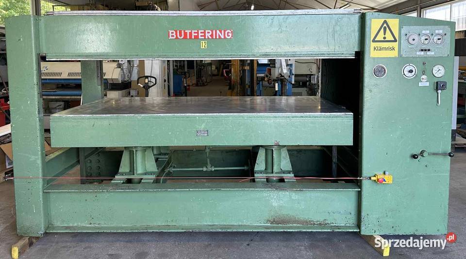 Btfering hydrauliczna prasa do forniru Nowy Targ sprzedam