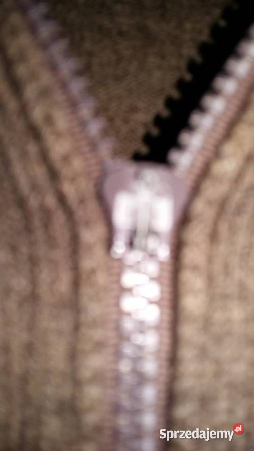 Sweter wełniany rozpinany bordowo brązowy łódzkie Łódź sprzedam